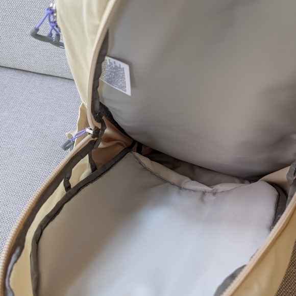 The North Face Purple and Tan Backpack - Picture 4 of 5